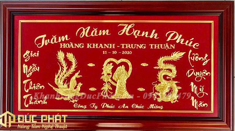 khánh vàng trăm năm hạnh phúc