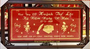 khánh vàng tri ân thầy cô