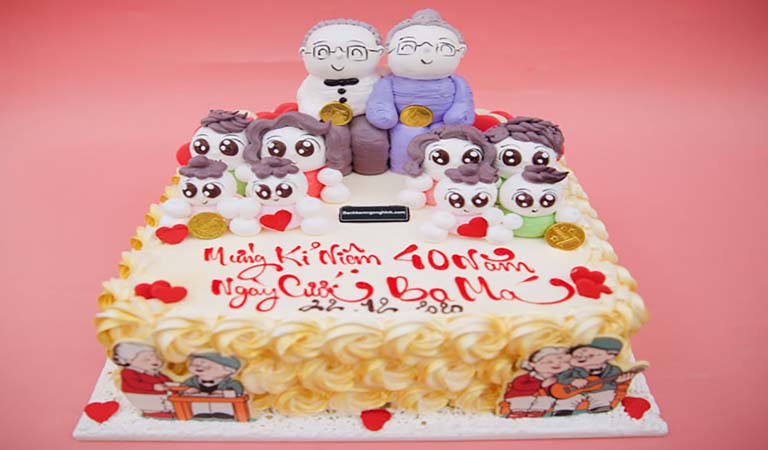 16 mẫu bánh sinh nhật mừng kỷ niệm đẹp lãng mạn nhất | Laravan.vn