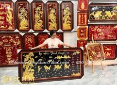 tranh tặng mừng tân gia