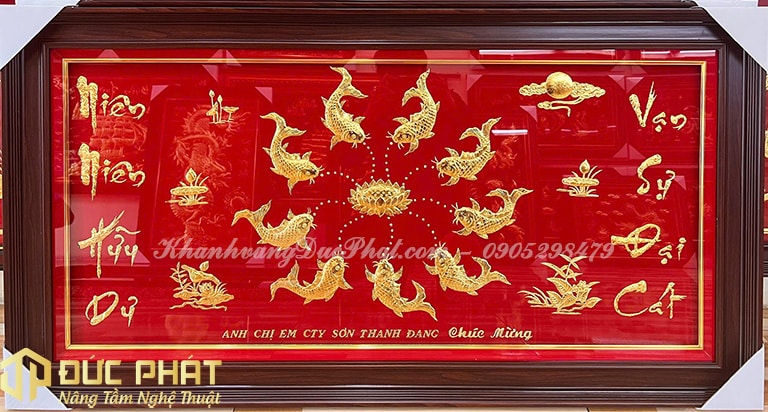 tranh tặng tân gia cao cấp