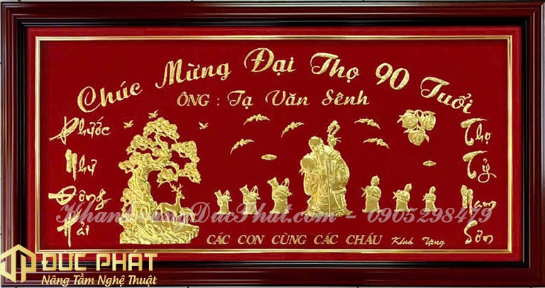 quà mừng thọ 90 tuổi cụ ông 