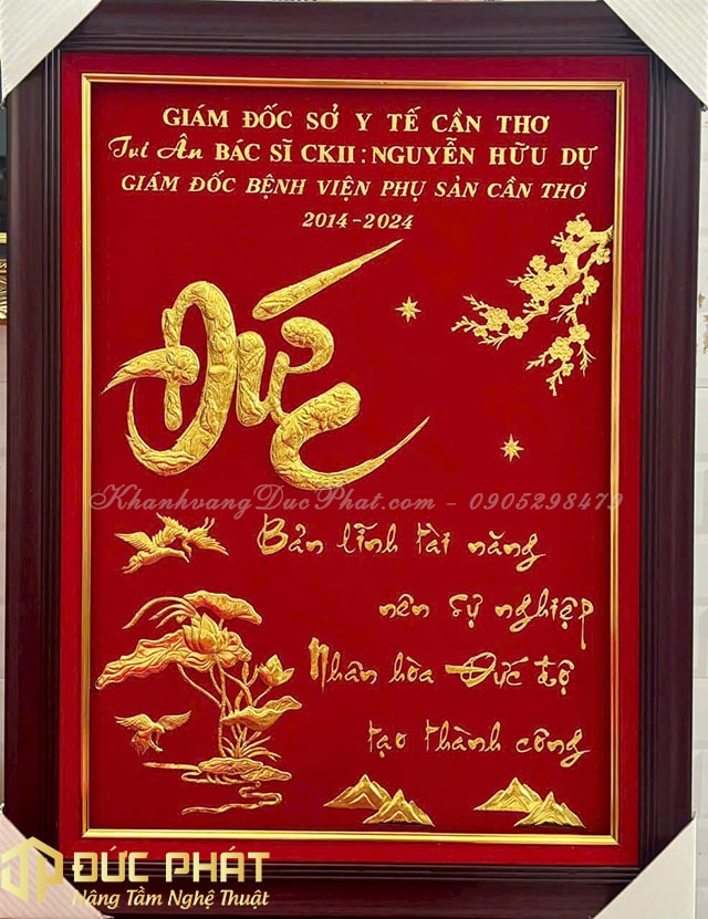 quà tặng chia tay sếp về hưu 