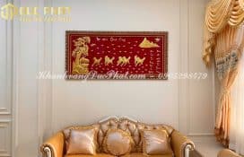tranh quà tặng tân gia biệt thự cao cấp