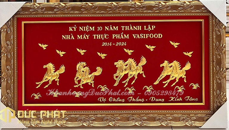 khánh vàng mã đáo thành công kỷ niệm ngày thành lập