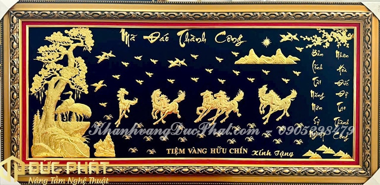 khánh vàng mã đáo thành công vip