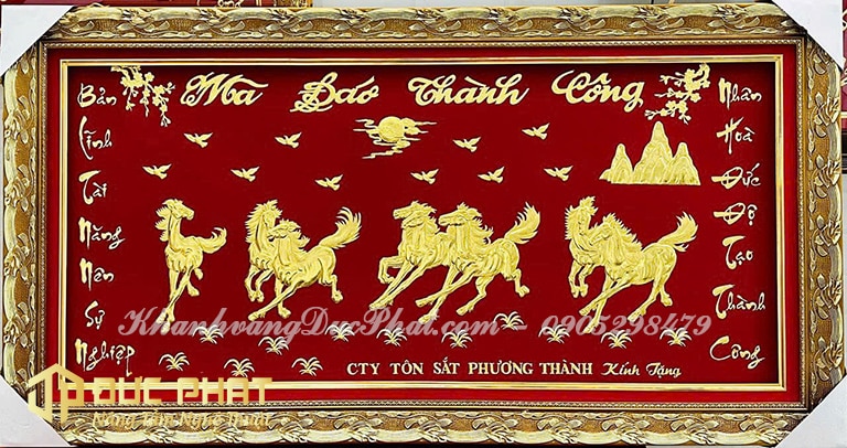 khánh vàng mã đáo thành công