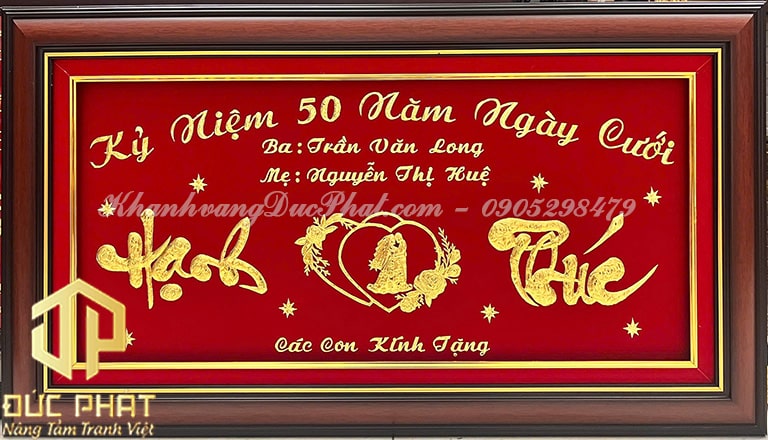 tranh tặng kỷ niệm ngày cưới đẹp