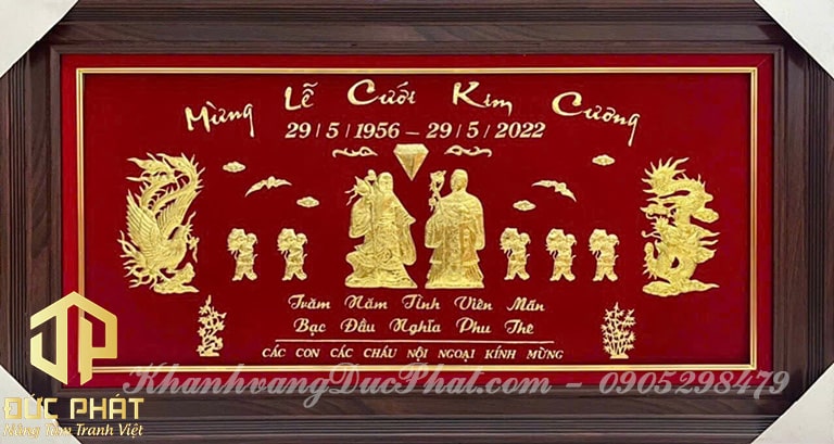 tranh tặng kỷ niệm ngày cưới