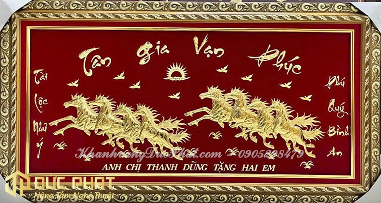 khánh vàng tân gia vạn phúc mã đáo thành công
