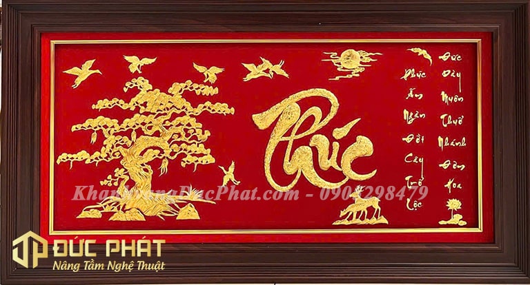 Khánh vàng Phúc Đức Trường Tồn