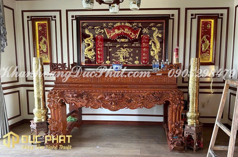 liễn thờ cửu huyền thất tổ cao cấp
