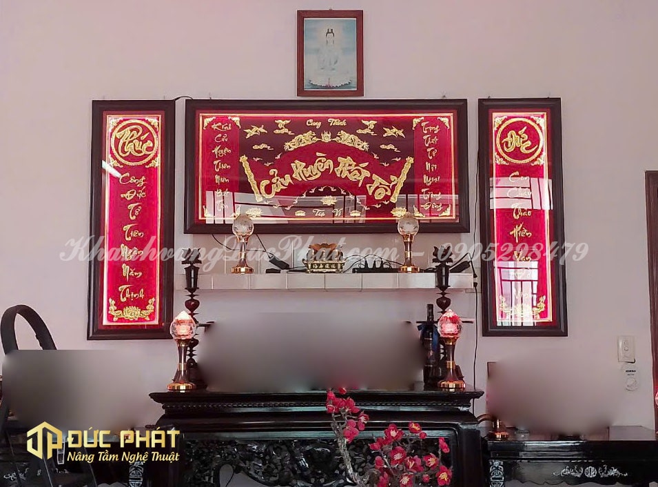 liễn thờ cửu huyền thất tổ đẹp