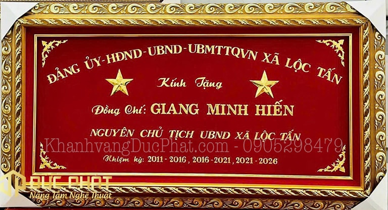 khánh vàng tri ân cán bộ xã phường dịp sáp nhập đơn vị hành chính
