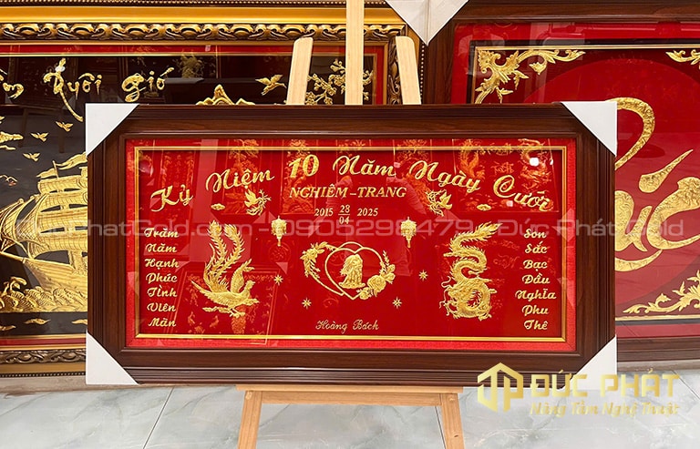 quà tặng kỷ niệm 10 năm ngày cưới