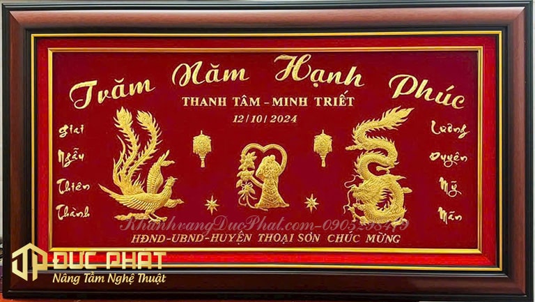 khánh vàng giai ngẫu thiên thành, lương duyên mỹ mãn