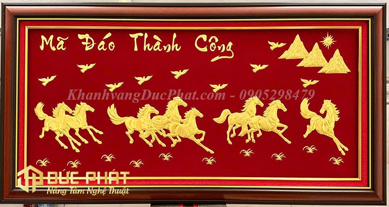 khánh vàng mã đáo thành công vip