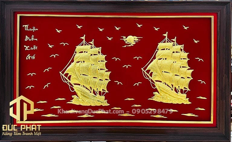 Tranh thuận buồm xuôi gió 