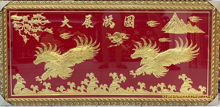 tranh dát vàng 24K 