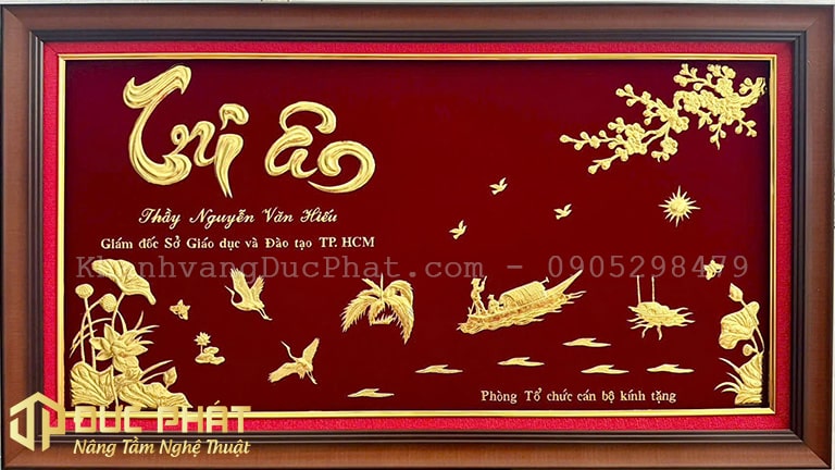 tranh tri ân Thầy chuyển công tác