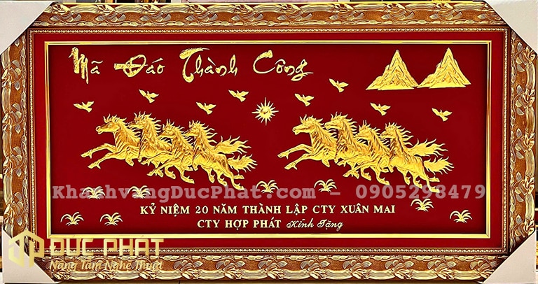 khánh vàng kỷ niệm 20 năm thành lập công ty
