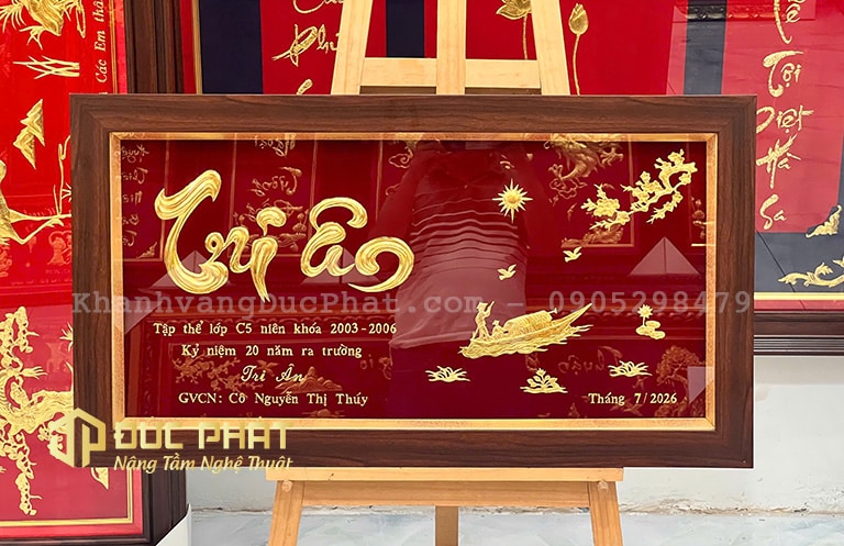 khánh vàng tri ân thầy cô