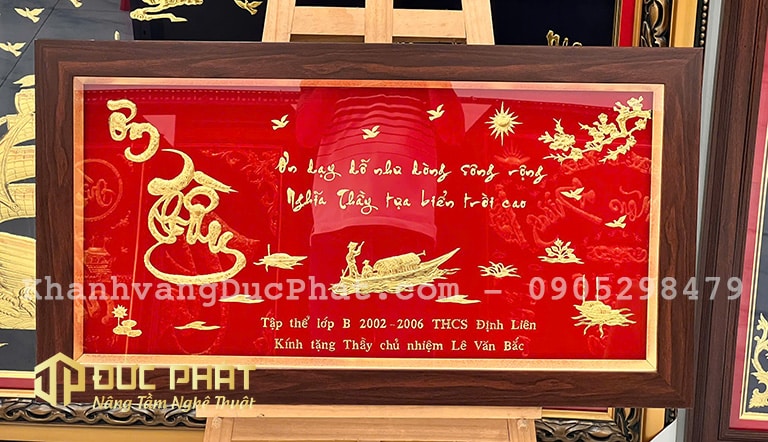 khánh vàng tri ân thầy cô