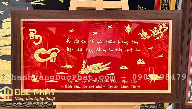 khánh vàng tri ân thầy cô