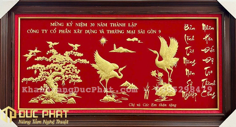 khánh vàng tùng hạc kỷ niệm 30 năm thành lập công ty